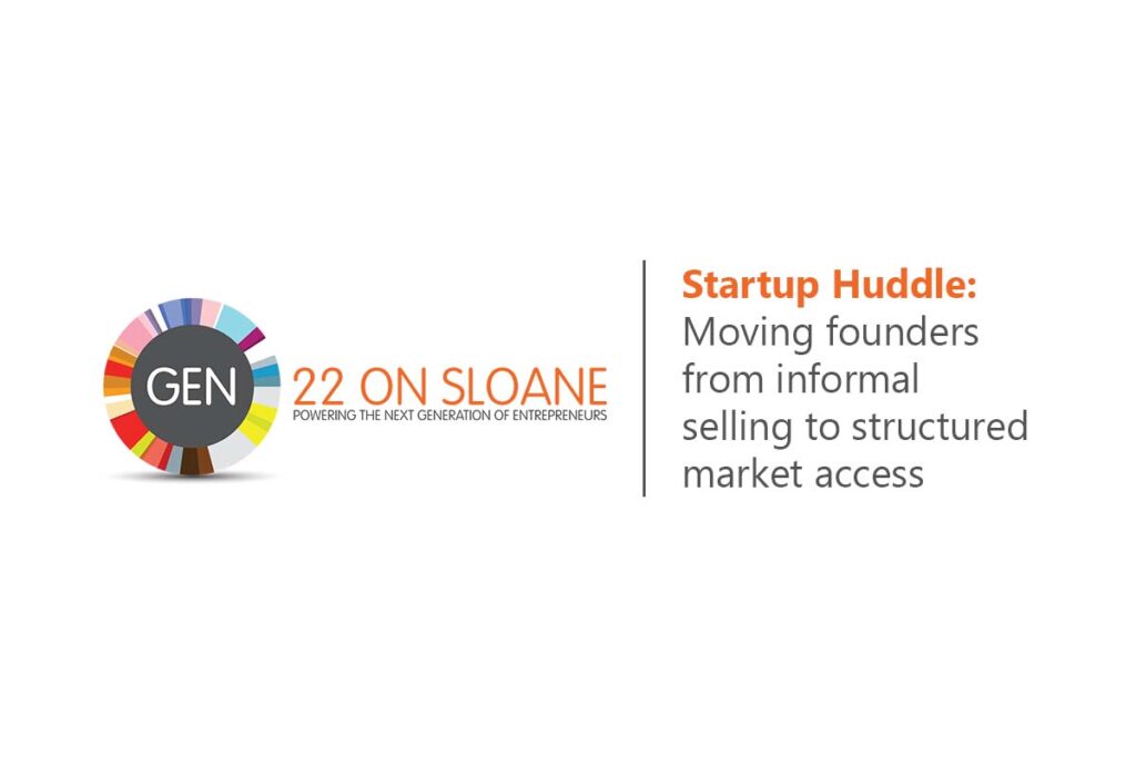 Cape Town Startup Huddle: Township Tech & Informal Economy
